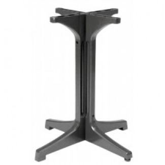 Restaurant Outdoor Table Bases Resin Pedestal Table Base 1000 4-Prong for Increased Stability